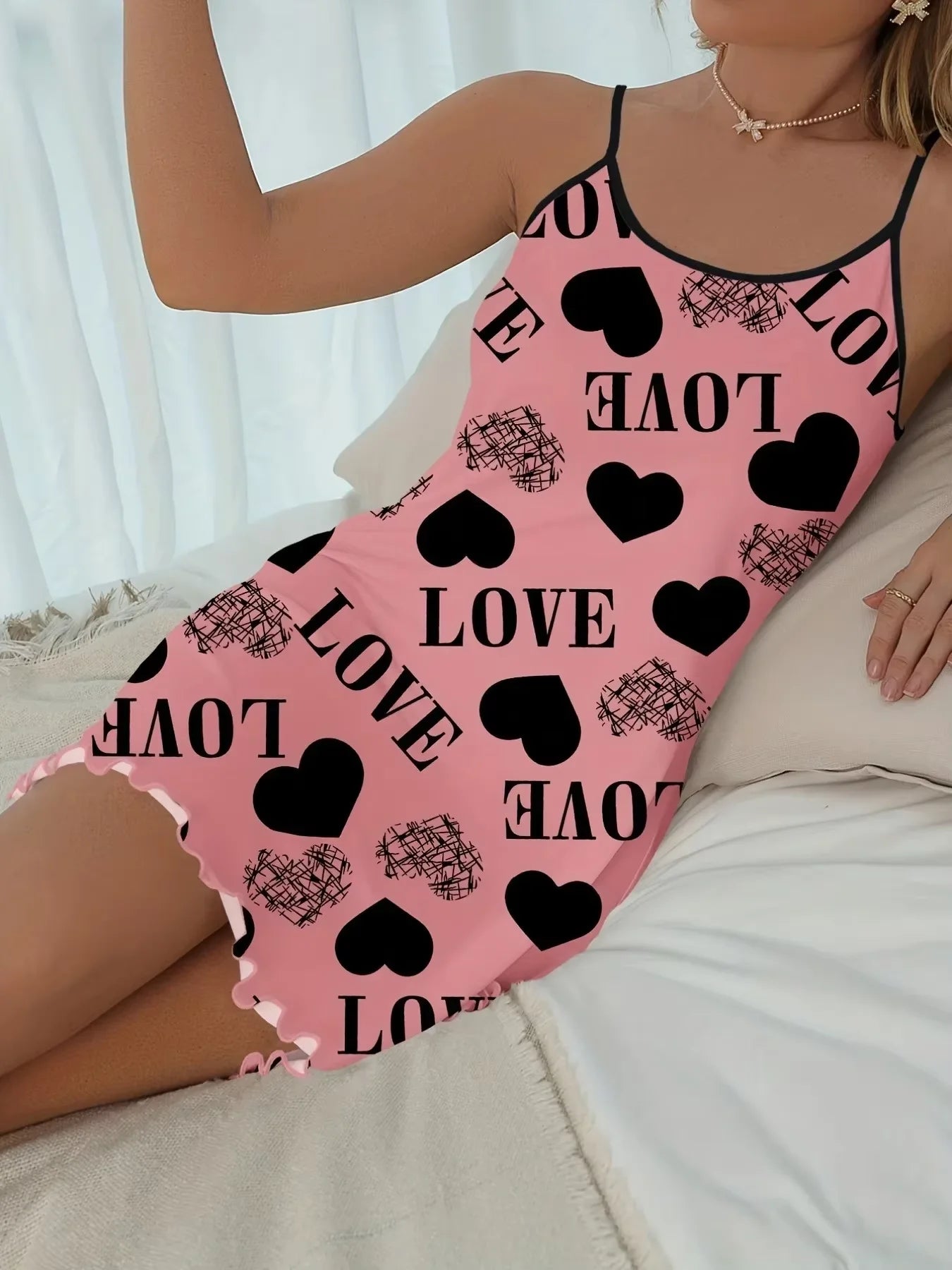 1 Set of Summer WOMEN'S Pajamas Two-piece Sexy Casual Camisole Undershirt Shorts Homewear Suit